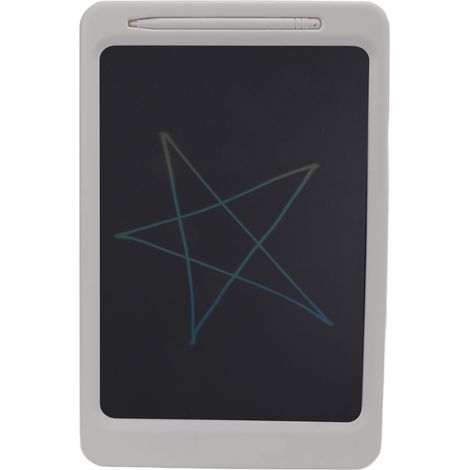 Tableau d'écriture LCD, tableau à dessin pour enfants, tableau à graffitis, tableau à dessin électronique, tableau d'écriture manuscrite, blanc, 30 cm (1/5)