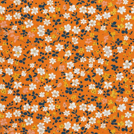 Tissu d'ameublement extérieur Oxford - Motif floral I DX5397 (1/5)