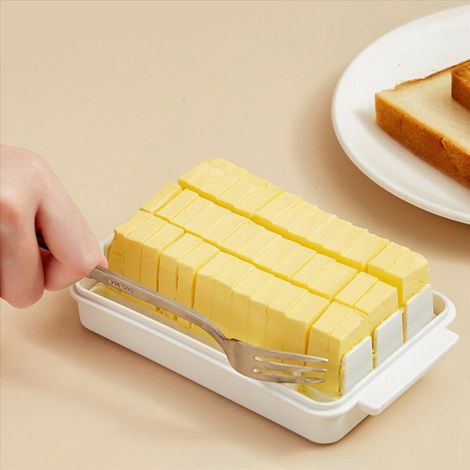 Boîte À Beurre - 16,5 X 9,5 X 5 Cm - Rangement Pour Beurre Et Fromage - Avec Couvercle Transparent - 2 Pièces (1/5)