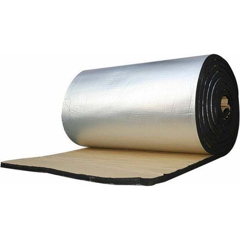 Tapis d'isolation thermique et acoustique pour cloisons pare-feu de voitures et camions (6 mm, 500 x 2000 mm, 20 x 79 pouces) (1/4)