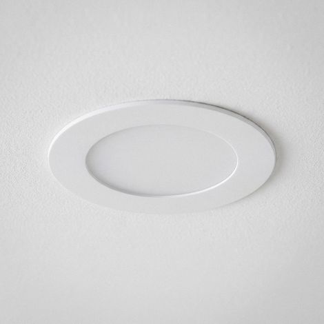 Downlight LED 6W Circolare SuperSlim Foro Ø 110mm 5000K Bianco Freddo (1/2)