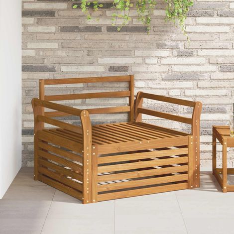 2 Stück Sofa mit Armlehnen Natur (1/5)