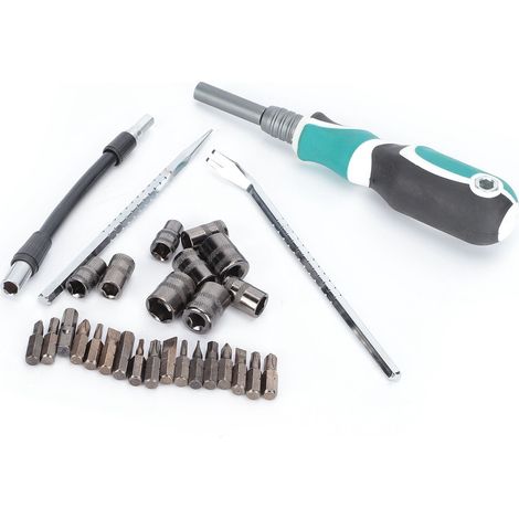 Outils à cliquet, douilles de tournevis, embouts de rechange pour outils de réparation électrique, clés à molette, fournitures pour réparation électrique (1/5)