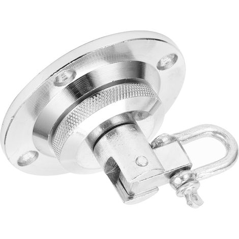 Balle de frappe pivotante 360° en acier inoxydable - Support de plafond renforcé pour sac de boxe (1/5)