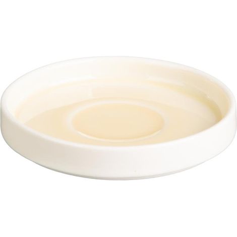 Soucoupes Fondant jaunes 115mm (lot de 6) - Ref CU423 - Olympia (1/5)