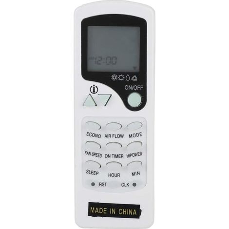 Télécommande de remplacement pour climatiseur - prend en charge la télécommande jusqu'à 8 mètres pour Zhigao ZH-LW03 ZH/LW-03(1pc) (1/5)