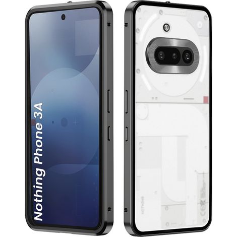 Funda para teléfono Case for Nothing Phone 3A, funda con marco, gris. (1/5)