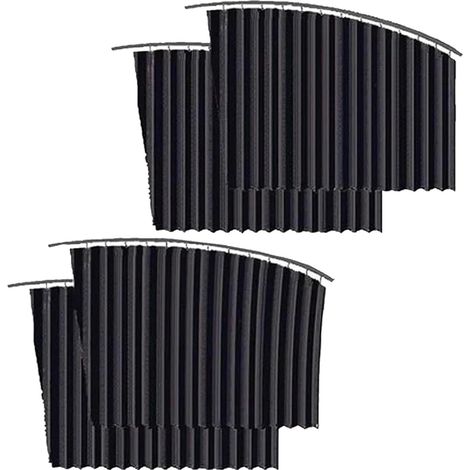 Rideau de fenêtre latérale de voiture - Store magnétique pour fenêtre latérale de voiture - Bloque la forte lumière du soleil en été - Protection solaire de voiture pour camion, caravane, miniv (1/5)