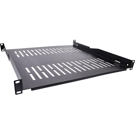 InLine Étagère 19 pouces Noir pour Bureau