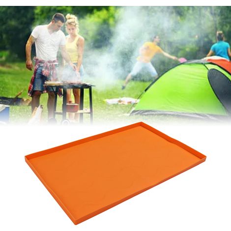 Silikonabdeckung für Grillöfen, Backblechschutz, Silikon-Backmatte, Silikon-Reinigungsmatte, 56 cm (22 Zoll) (1/5)