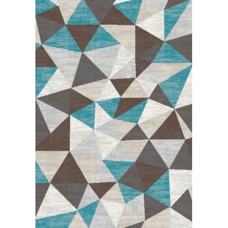 TAPPETO DECORA BLU DIS.002 110X170 CM