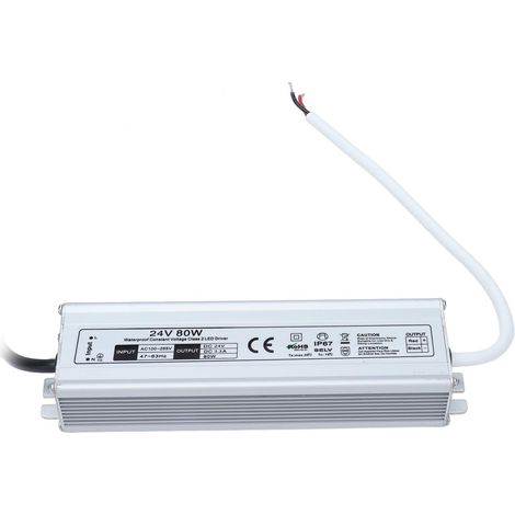 Alimentation étanche IP67, haute efficacité, sûre et stable, protections multiples, alimentation LED, CA 90-265 V