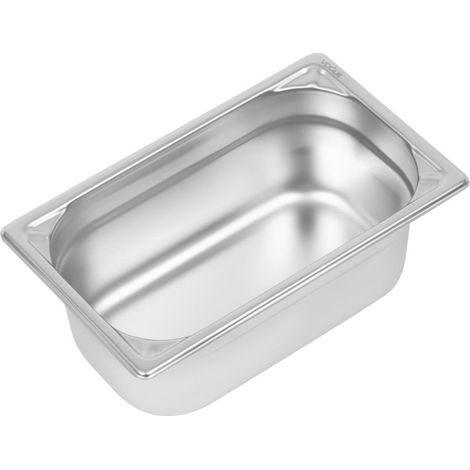 Bac Gastro Inox 18/10 GN 1/4 - P 100 mm - Vogue (1/5)