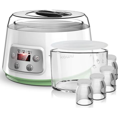 Yaourtière entièrement automatique 1,3 L, appareil de fermentation à température constante, machine à vin de riz, machine à natto (1/5)