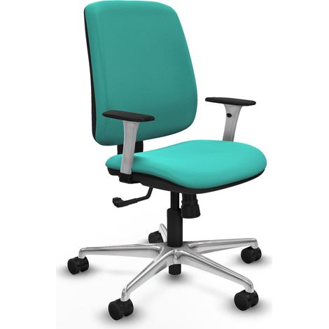 Chaise de bureau piqueras y crespo Alares turquoise mousse 50 Kg m3 (1/2)