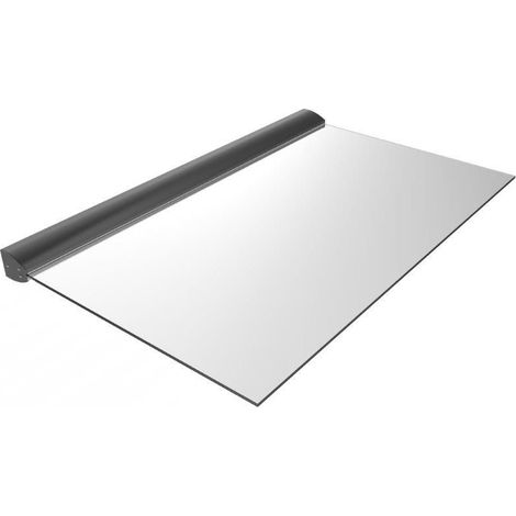 Primaster Glasvordach St.Tropez 140x90 cm Beleuchtung Bewegungssensor Vordach