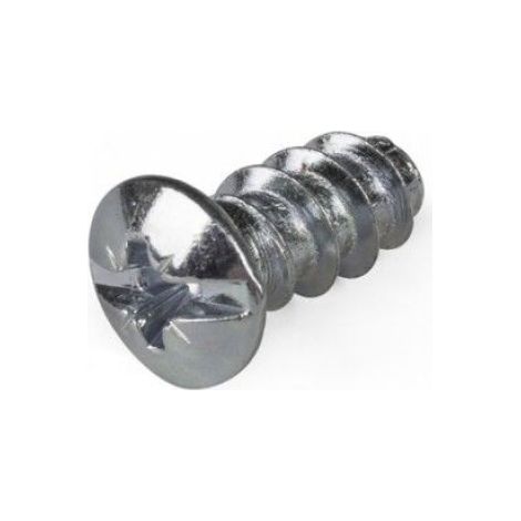 Vis À Bois - 6,3 X 13 Mm - Tête Sphérique - Empreinte Combi - Galvanisée Blanc - Lot De 1000 Pièces (1/2)