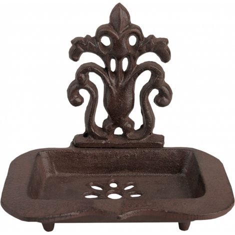Porte-savon en fonte de style