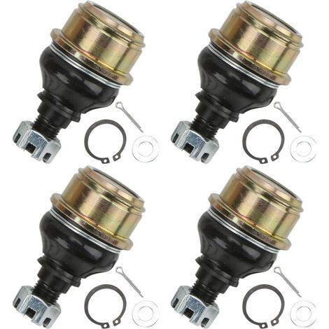 Rotule 4 Pièces Kit de Joint à Rotule Supérieur Inférieur 51375-HP5-601 Remplacement D'accessoires ATV pour Rancher 350 400 420