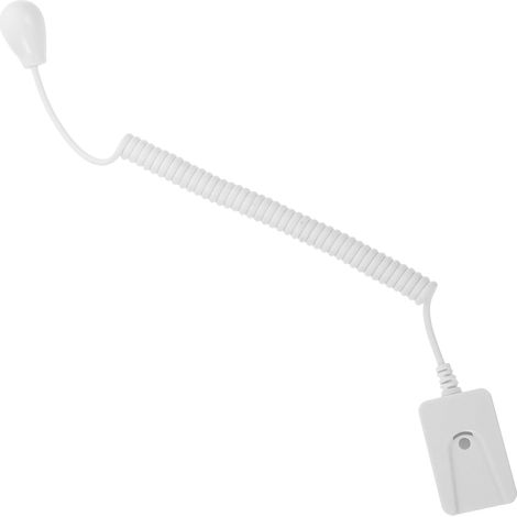 rétractable pour télécommande avec câble de sécurité spiralé