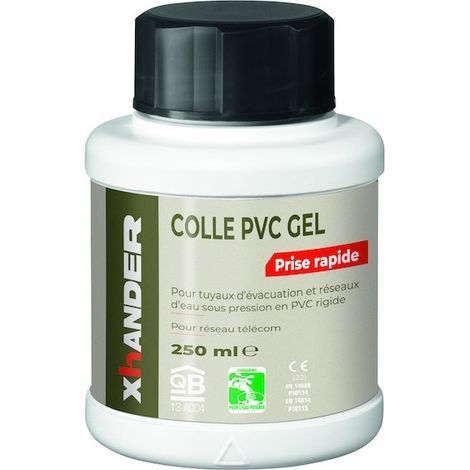 Colle PVC gel eau potable - Pot 250 ml