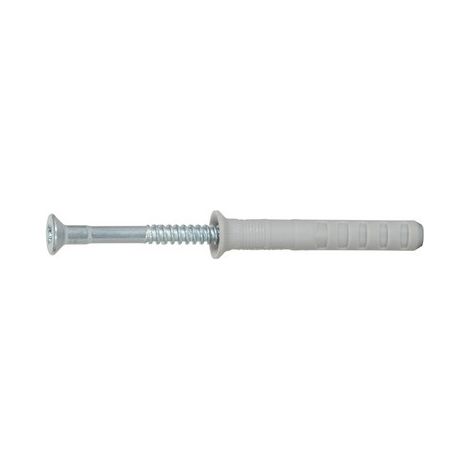 100 x TASSELLO NYLON CON VITE A CHIODO PREMONTATA Misura: mm 5x50