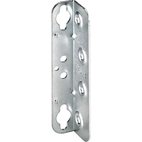 Herraje para cama en ángulo, acero galvanizado, 127 mm HETTICH (1/2)