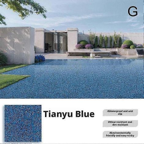 High-Gloss Marble Effect Epoxy Floor Coating Paint for Garage Concrete Surfaces Durable Long Lasting Easy Application( )