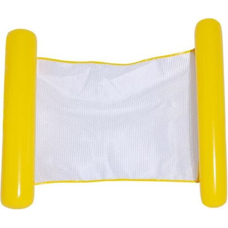Hamac flottant gonflable, hamac flottant, radeau, hamac flottant, siège, lit, chaise longue avec pompe à air, convient pour la plage, les fêtes, les vacances, 10580cm. (1/5)