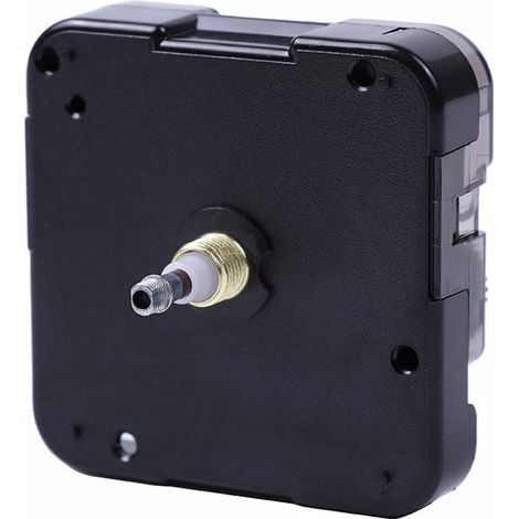 Mouvement Horloge Murale - 5 mm Tige - Précision ±1,5 s/Jour - Pour Cadran Jusqu'à 4 mm - Compatible Horloges DIY et 3D Sans Cadre - 1 Pièce (1/5)