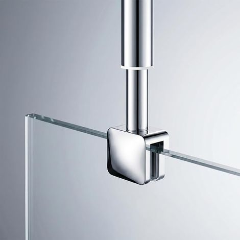 Shower Enclosure Bar 20-35 cm, Chrome (1/5)