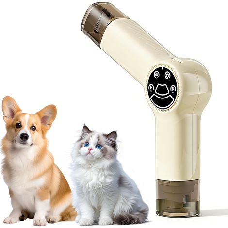 Rüsten Sie die 2-in-1-Hunde-/Katzenschermaschine für verfilztes Haar auf, kabellose, geräuscharme Werkzeuge zur Tierpflege für kleine Hunde, Katzen und Haustiere