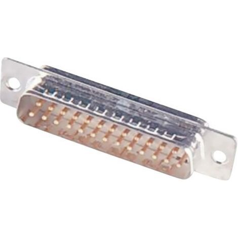 Embase SUB-D mâle 25 pôles HARTING 09672255604 180 ° fût à souder 1 pc(s) D03740 (1/5)