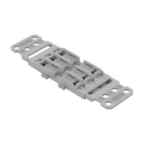 Wago 221-2503 Adaptador 3 vías gris paquete 5 piezas
