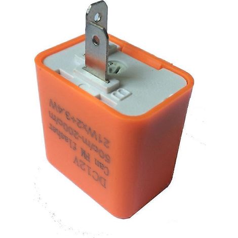 12V 2-Pin Geschwindigkeitsverstellbarer LED-Blinkerrelais-Widerstand zur Behebung von Hyperaktivität