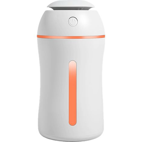 Humidificateur USB - Brumisateur Silencieux 240ml - Pour Chambre Bureau Voiture - Lumière Colorée (1/5)