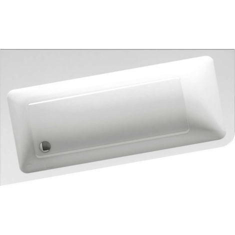 Ravak 10° - Bañera asimétrica 160 L, 160x95 cm, izquierda, blanca C831000000 (1/5)