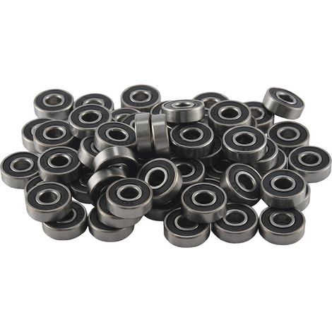 Lot de 60 roulements à billes étanches ABEC-5 8x22x7 mm (60 pièces/ensemble) (1/5)
