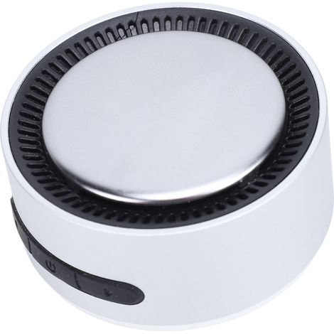 Enceinte sans fil magnétique rechargeable, mini enceinte portable pour activités intérieures et extérieures, argent (1/5)