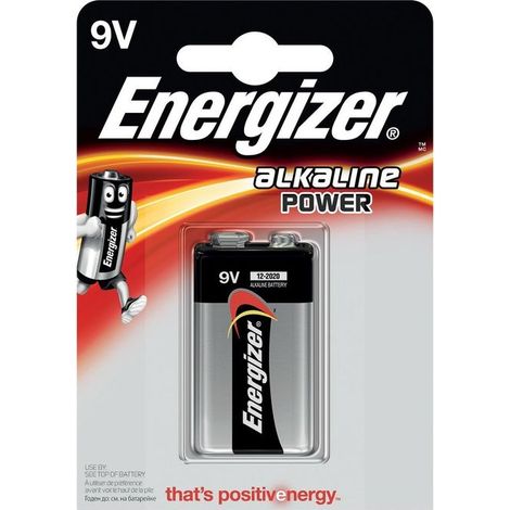 Pile Energizer Std-Alcaline 9V (1/2)