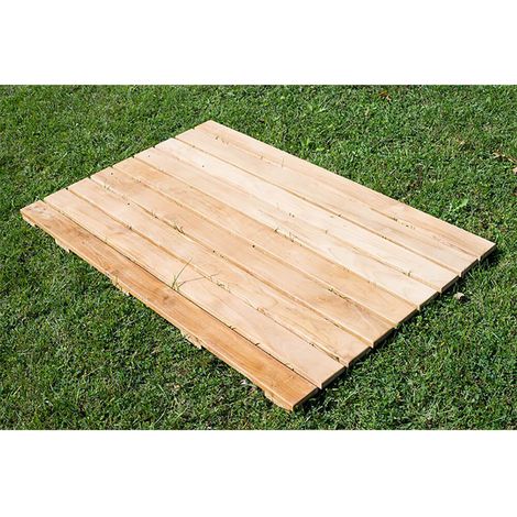 Pedana Piatto Doccia in Legno 120x80cm ATI Docce (1/3)