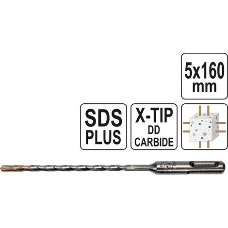 SDS Plus Premium-Bohrer 5 mm/160 mm YT-41935 Yato (1/3)