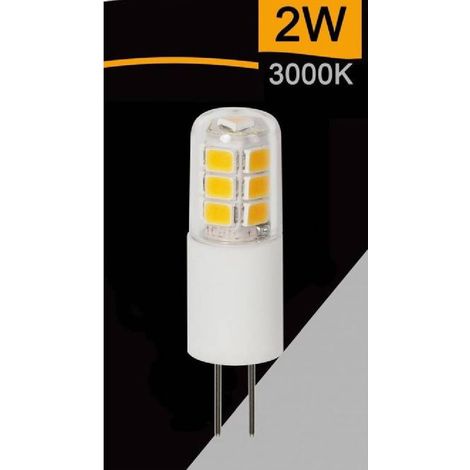 TrAdE Shop Traesio - Lampadina Led G4 Ac/dc 12v 2 Watt 250 Lm Luce 3000k 6500k 4000k Spardc-g4-2w-002 - -Bianco Caldo      -