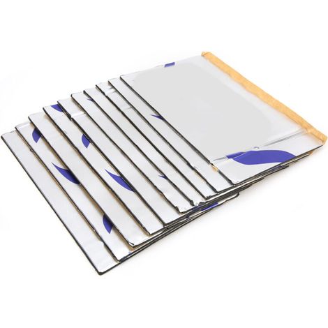 Thermal dampers, reliable 10 pieces of 2mm thick moisture-proof sound insulation foam for car doors, roof floor hoods, etc. (1/5)