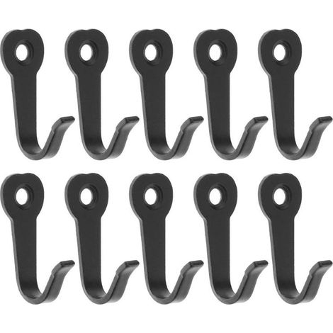 Dekorativer Metall-Wandhaken 40x16mm Wandhaken für Kleidung und Schlüssel (1/5)
