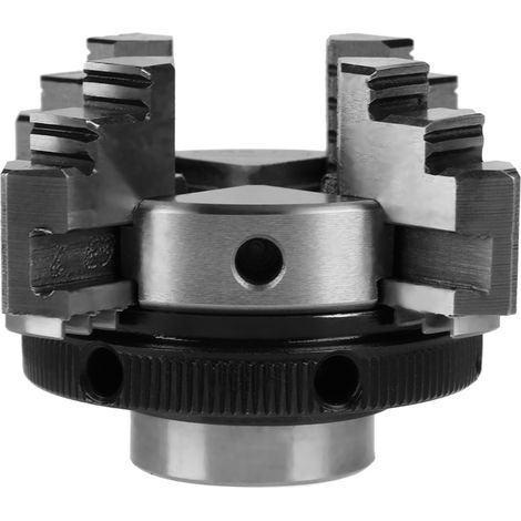 Mandrin manuel de tour à 4 mors réversibles et autocentrants de 50 mm, filetage M14, K02-50 (1/5)