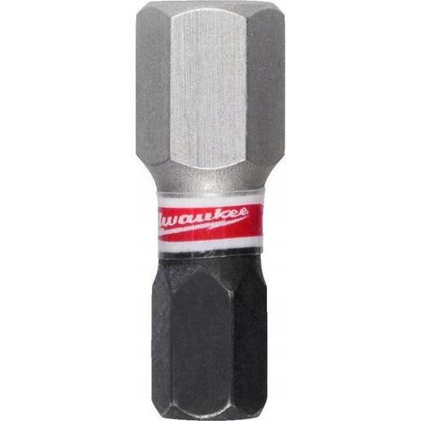 Punta esagonale Milwaukee ShW 8x25 mm, 3 pezzi