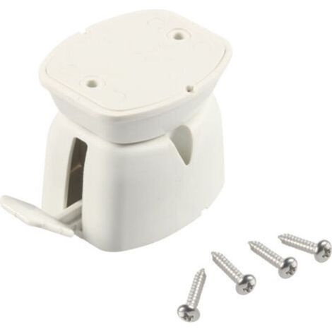 Pince de porte statique pour camping-car, tige de porte de bateau touristique, pince d'arrêt de porte en nylon pour camping-car, caravane, camping-car (blanc/1 pièces) (1/5)