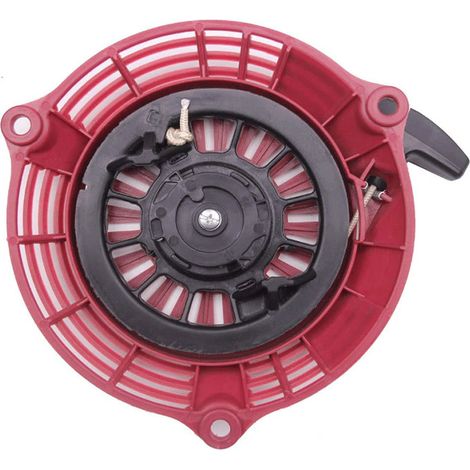 Zubehör für Rasenmäher und Kettensägen, roter Kunststoff-Zugplattenstarter, passend für Honda GCV135, GCV160, EN2000 (1/2)