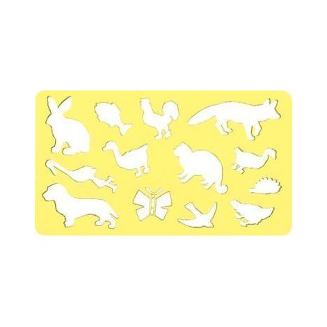 Plantilla de animal Zorro